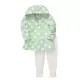 Carter’s 粉嫩圓點洋裝+褲子2件組-綠白 12 M