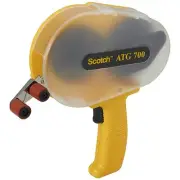 Scotch Adhesive Transfer Tape Applicator Clear Cover ATG700 From Japan New