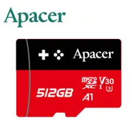 在飛比找PChome24h購物優惠-Apacer宇瞻 512GB MicroSDXC UHS-I