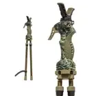 Primos Shooting Gun Rest Adjustable Stick Gen3 Bipod Short 18-38 Inch - Camo Qu