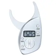 Convenient and Reliable Skin Fold Test with Digital Body Fat Measuring Caliper