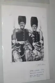 Original Comic Book Art Karl Waller 1993 Artist from TSR Games