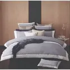 Essex Bed Navy King Quilt Cover Set Logan & Mason