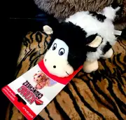 Kong Dog Plush Cow Cruncheez Toy Large