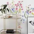Removeable Flower Grass Wall Stickers Home Art Decal Wall Background Decoration
