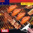 3 Way Grill Skewers Shrimp Skewers Stainless Steel Grilling Sticks Bbq Kebab DX