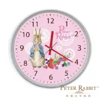 在飛比找momo購物網優惠-【PETER RABBIT 比得兔】比得兔草莓時鐘(粉紅)