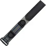 [BREFER] RHAIYAN Sports Waterproof Nylon Strap Quick Release Strap Suitable Compatible with Luminox Seiko Brand Series Belt 18mm 20mm Specific (Color : Grey Blue, Size : 20mm)