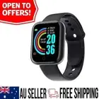Smartwatch Smart Bluetooth Call Watch iPhone Samsung Android Men Women AUS BLACK