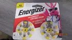 NEW 16 Energizer Size 10 Zinc Air Hearing Aid Batteries AZ10DP-16 EXP 03-11-2026