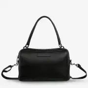 NEW Status Anxiety STATUS ANXIETY Womens Don't Ask Leather Bag - Black
