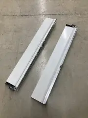 2 Lot Blum 378M5502SA Tandembox Profile Set Drawer Slides R + L White (ML1)