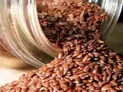 Brown Flax Seed Linseed Linaza Flaxseed Omega 3 Lignans Ayurveda 80 grs