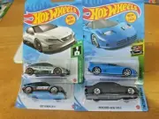 Hot Wheels 85 Honda CR-X, 94 Bugatti EB110 SS, Mercedes-Benz 500E, Nissan Nismo