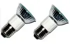 LSE Lighting Pack of 2, Z0B0011 50W JDR E27 75mm Range Hood Appliance Bulbs