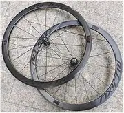 700c Wheelset Rim Brake Road Bike Front Rear Bike Wheel Set 40mm Aluminum Alloy Rim Carbon Quick Release Hub for 8/9/10/11speed Cassette