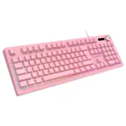 Playmax Pink Taboo RGB Backlit Gaming Keyboard
