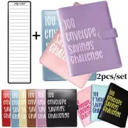 100 Days-Envelope Challenge Binder Budget Savings Challenge Saving Money Book
