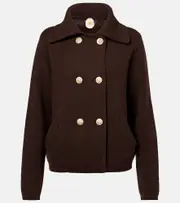 [Jardin des Orangers] Jardin des Orangers Wool and cashmere blazer AU 12 green