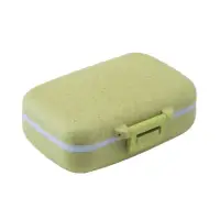 在飛比找momo購物網優惠-攜帶式密封3格小藥盒 多色可選(環保防潮藥丸盒)