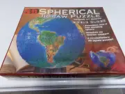 MAKE AN OFFER 1997 3D Spherical Jigsaw Puzzle World Globe Earth 530 Pieces