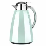 Emsa vacuum jug teapot coffee CAMPO Quick Tip stainless steel. Pastel Mint 1 L