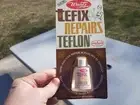 Vtg c. 1960s Wantz Tefix Repairs Teflon Pans NOS Bottle in Original Package