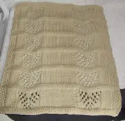 Handmade Hand Knit Small Lap Pet Dog Cat Perch Tree Carrier Kennel Bed Blanket