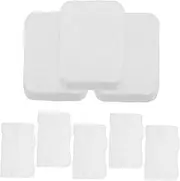 DECORNIJIA 8pcs Reusable Makeup Remover Pads Cotton Rounds for Face Lip Breast Cleansing Soft Gentle Makeup Wipes