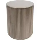 CAFE LIGHTING & LIVING Nomad Round Side Table Antique Gold New