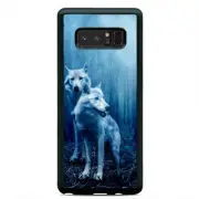White Wolves in the Woods Case Cover Samsung Galaxy S23 S22 Plus Ultra S21+ S20