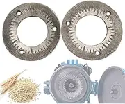 2PCS Replacement Discs for 3000W Electric Wet Dry Grain Mill Heavy Duty Commercial Grinder Machine