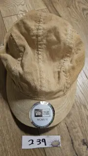 New Era Womens Tan/Beige Corduroy Cap One Size NWT
