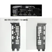 I/O IO shield for ASUS ROG-STRIX-RTX2080TI-A11G-GAMING Video Card Backplate