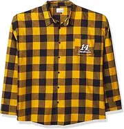 FOCO Flannel Long Sleeve Button Up Shirt