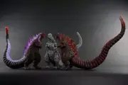 Shin Godzilla Big Soft Vinyl Figures Frozen, Kamakura, Radioactive 3-piece Set N