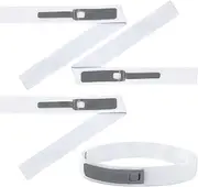3Pcs Leg Catheter Touch Fastener Strap Adjustable Fixation Strap Drip Glue Non-Slip Strap Urination Tube Drainage Tube Catheter Urine Bag Grey