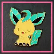 Pokemon Leafeon Chibi 1" Enamel Pin