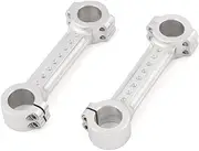 Ken's factory Billet Dog Bone Riser Polished 2-200