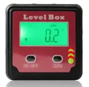Magnetic Spirit Level Digital Angle Finder Protractor Inclinometer Bevel Box