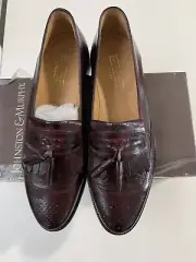 New Johnston & Murphy Mens Genuine Deerskin Shoes Size 10 N