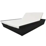 Outdoor Lounger Bed Chair Garden Patio Pool Beach Daybed Wicker Rattan Sofa