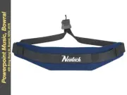 Neotech Soft Sax Strap Regular - Coated Metal Hook - Navy
