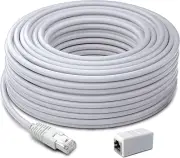 Swann Security Cat5 Ethernet Cable, NVR Extension Cord for Poe Camera, 100 Ft/30