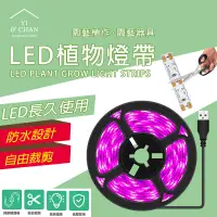 在飛比找蝦皮購物優惠-【現貨 免運！防水LED 自由剪裁】植物燈帶 植物燈 植物生