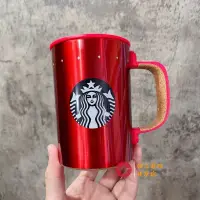 在飛比找蝦皮購物優惠-Starbucks官方正品！韓國星巴克杯355ml紅色直飲杯