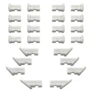 CHROME MOULD TRIM END CAPS for VL CALAIS