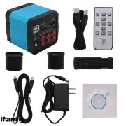 2307su 14MP Industrial Microscope Camera HDMI USB Out Digital Eyepiece+0.5X Lens