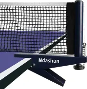 Ping Pong Net with Clamp, Professional Table Tennis Net and Post Set, Adjustable