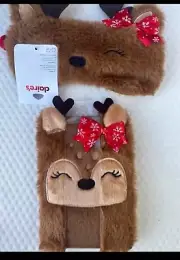 New Claire’s Christmas Reindeer Gift Set Rudolph Clarice Girls Gift